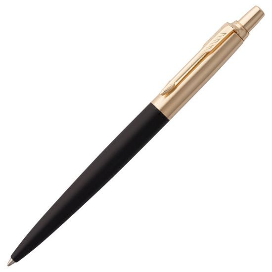 Ручка шариковая Parker Jotter Luxe K177, черный с золотистым - подробное фото