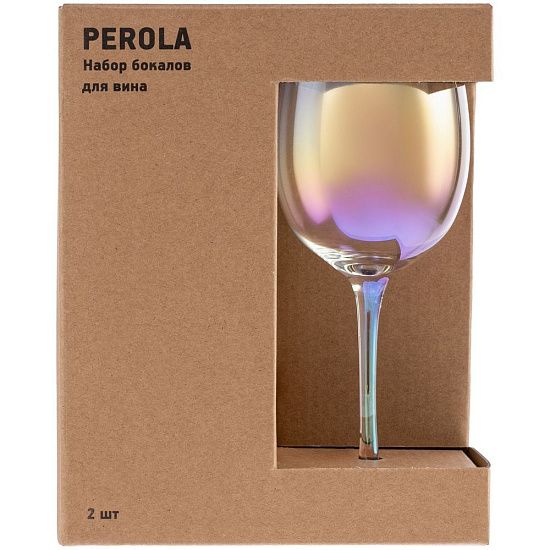 Набор из 2 бокалов для красного вина Perola - подробное фото
