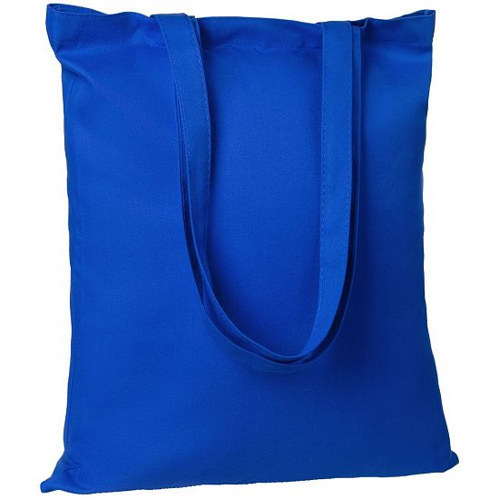 Холщовая сумка Countryside, ярко-синяя - подробное фото