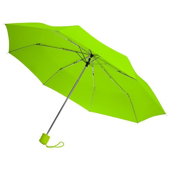 Зонт складной Basic, зеленое яблоко - подробное фото