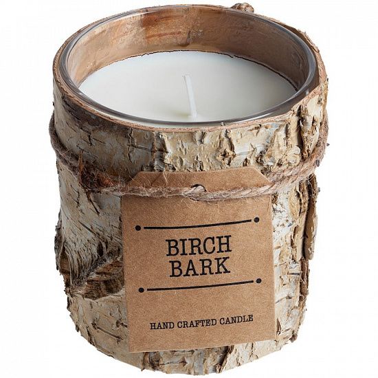 Свеча Birch Bark, средняя - подробное фото