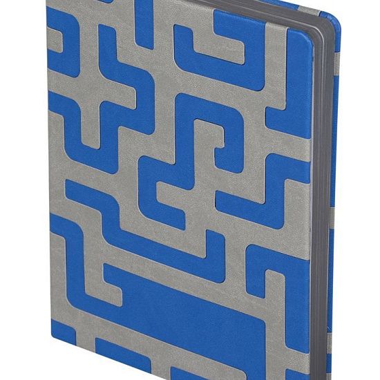 Ежедневник Labyrinth, недатированный, синий - подробное фото