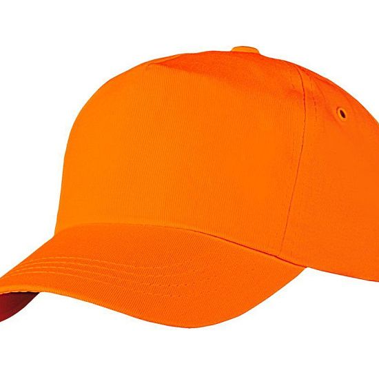Бейсболка Unit Promo, оранжевая - подробное фото