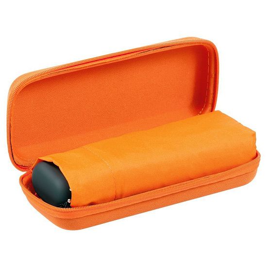 Зонт складной Five, оранжевый - подробное фото