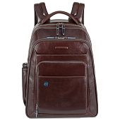 Рюкзак для ноутбука Piquadro Blue Square, красно-коричневый - фото