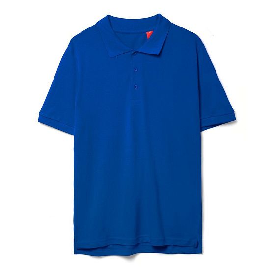 Рубашка поло мужская Adam, ярко-синяя - подробное фото