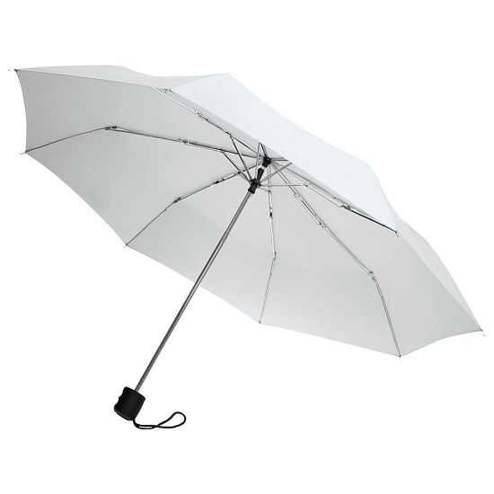 Зонт складной Basic, белый - подробное фото
