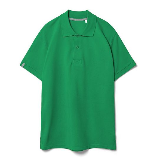Рубашка поло мужская Virma Premium, зеленая - подробное фото