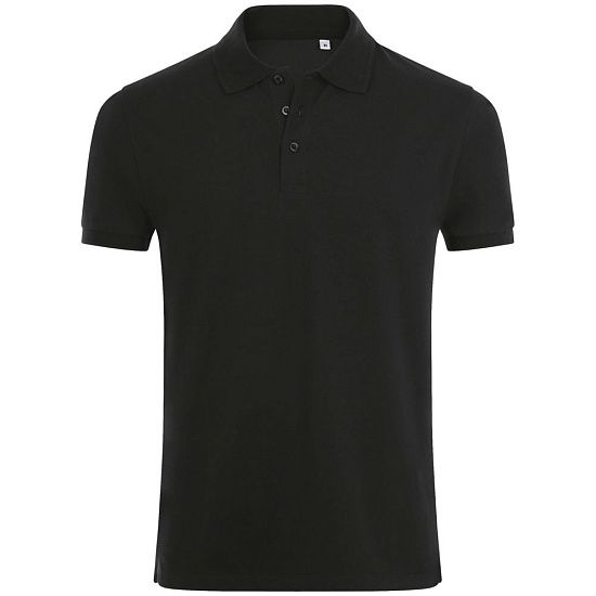 Рубашка поло мужская PHOENIX MEN, черная - подробное фото