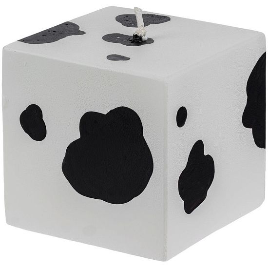 Свеча Spotted Cow, куб - подробное фото