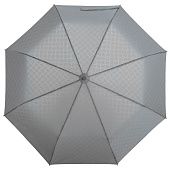 Зонт складной Hard Work, серый - фото