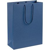 Пакет бумажный Porta XL, синий - фото