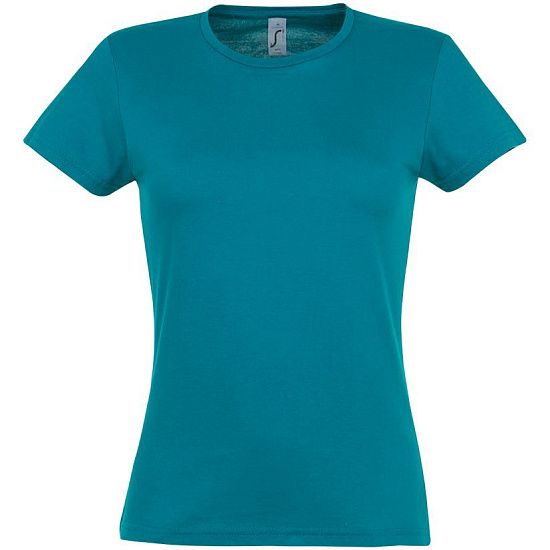 Футболка женская MISS 150, винтажный синий - подробное фото
