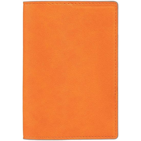 Обложка для паспорта Petrus, оранжевая - подробное фото