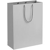 Пакет бумажный Porta XL, серый - фото
