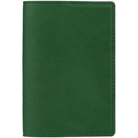 Обложка для паспорта Petrus, зеленая - подробное фото