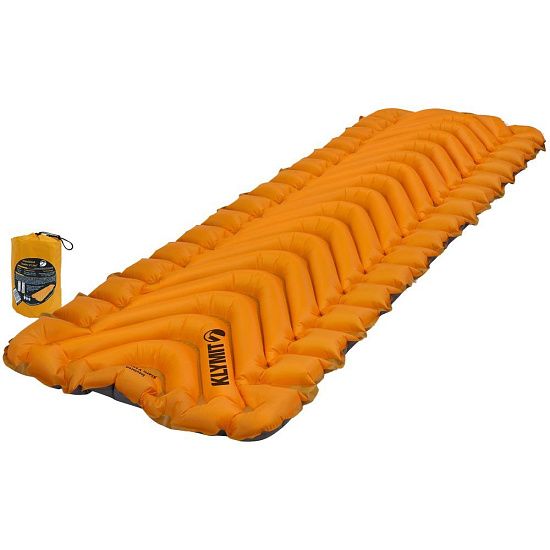 Надувной коврик Insulated Static V Lite, оранжевый - подробное фото