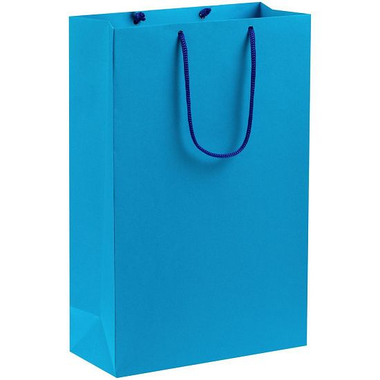 Пакет бумажный Porta M, голубой - подробное фото