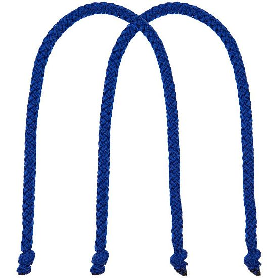 Ручки Corda для пакета M, синие - подробное фото