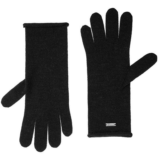 Перчатки Alpine, удлиненные, черные - подробное фото