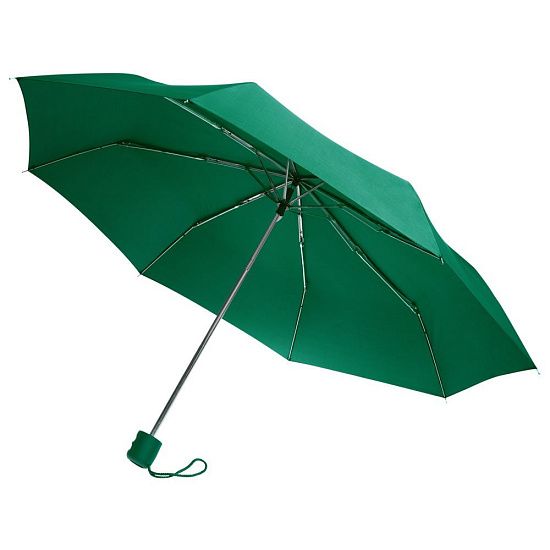 Зонт складной Basic, зеленый - подробное фото